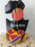 Large Kente Earrings