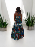 African  Print / Ankara Maxi Dress.