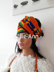 Kente African Print/Ankara Head Wrap