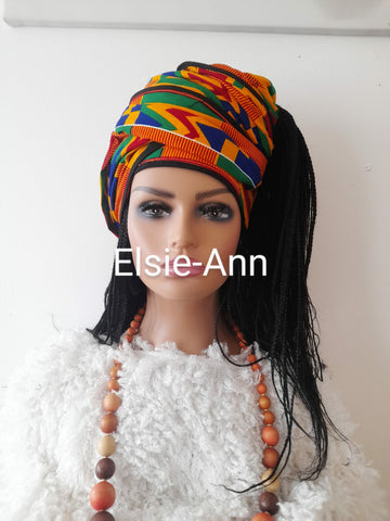 Kente African Print/Ankara Head Wrap