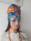 Kente African Print/Head Wrap Head Wrap